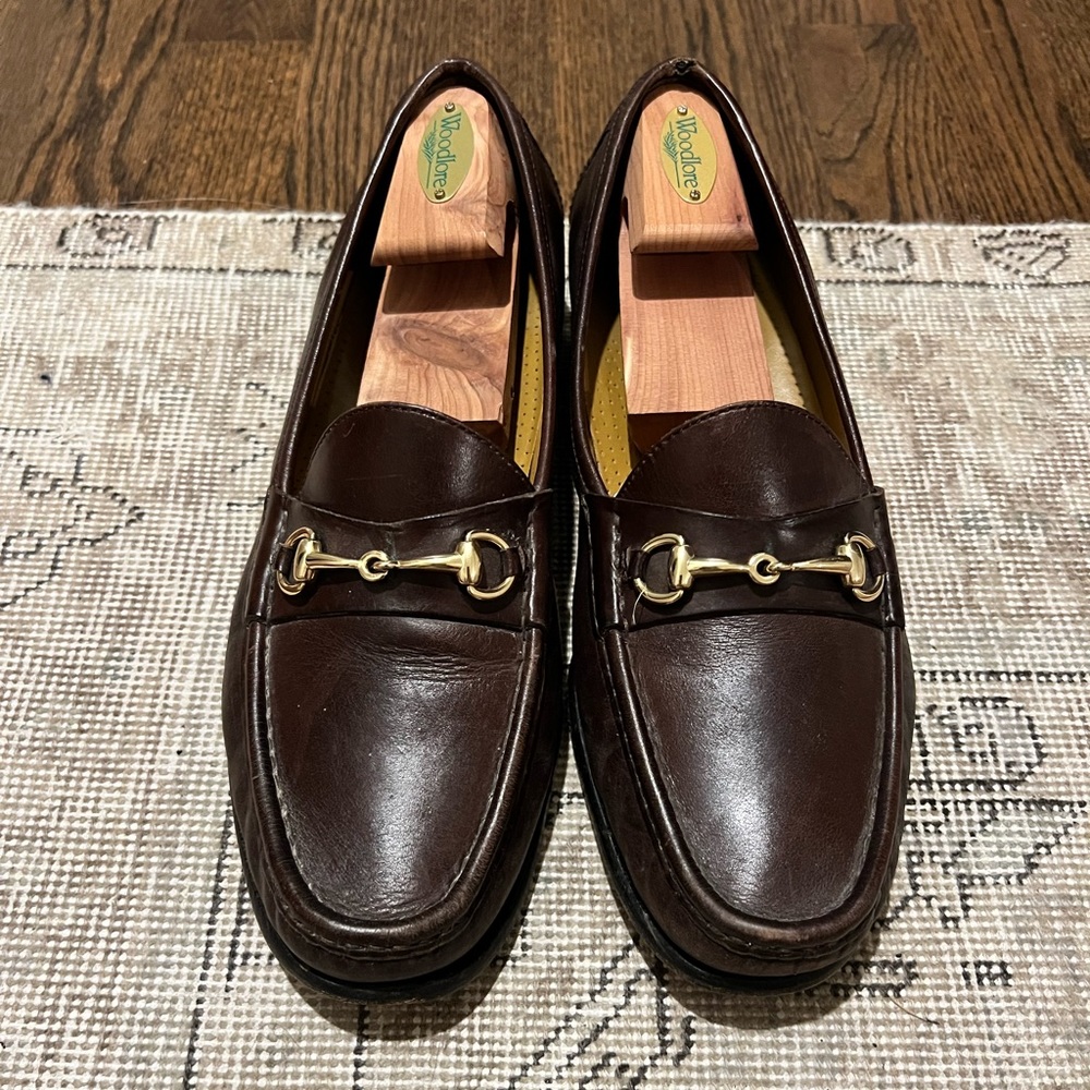 Cole Haan horse bit loafers